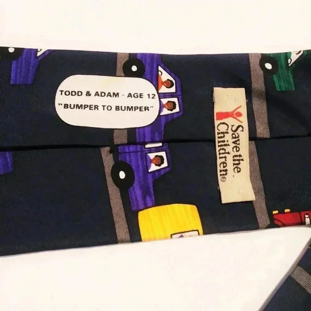 Save‎ the Children | Bumper the Bumper Vintage Tie